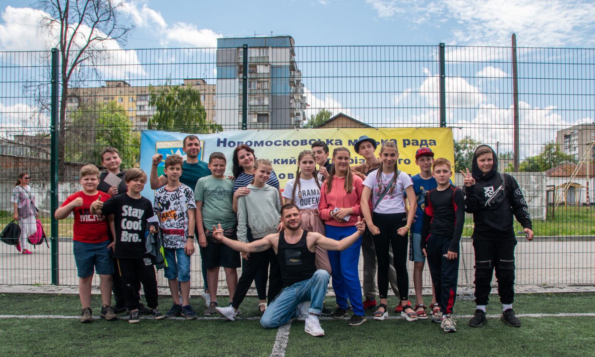 Юные спортсмены Новомосковска пообщались с Денисом Беринчиком 3