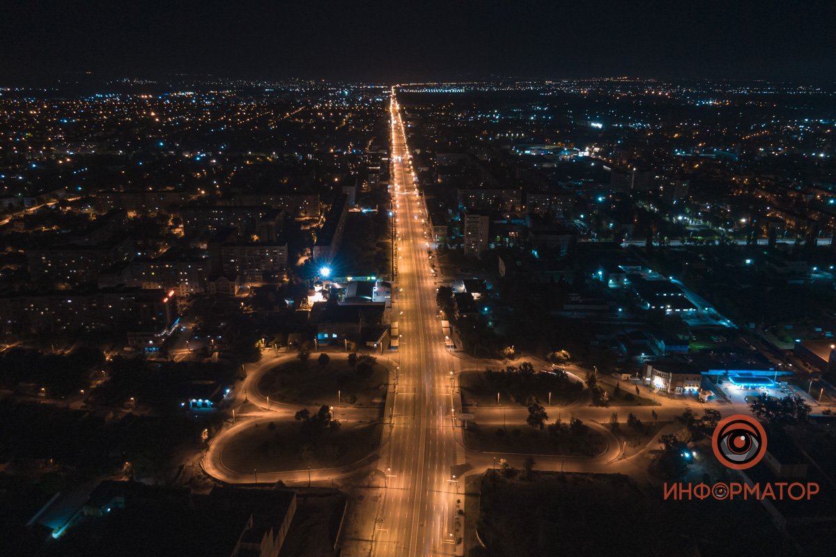 Слобожанский проспект в сторону Подгородного