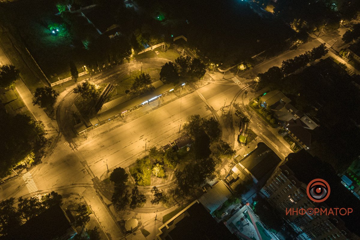 Разворотное кольцо трамвая №4