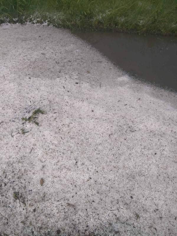 В Днепропетровской области выпал сильный град: льдинки побили урожай 2