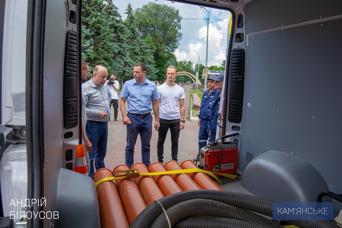 В Каменском презентовали новую аварийную службу 5