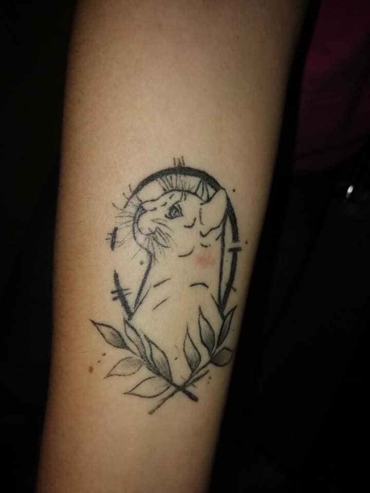 Тату на руке