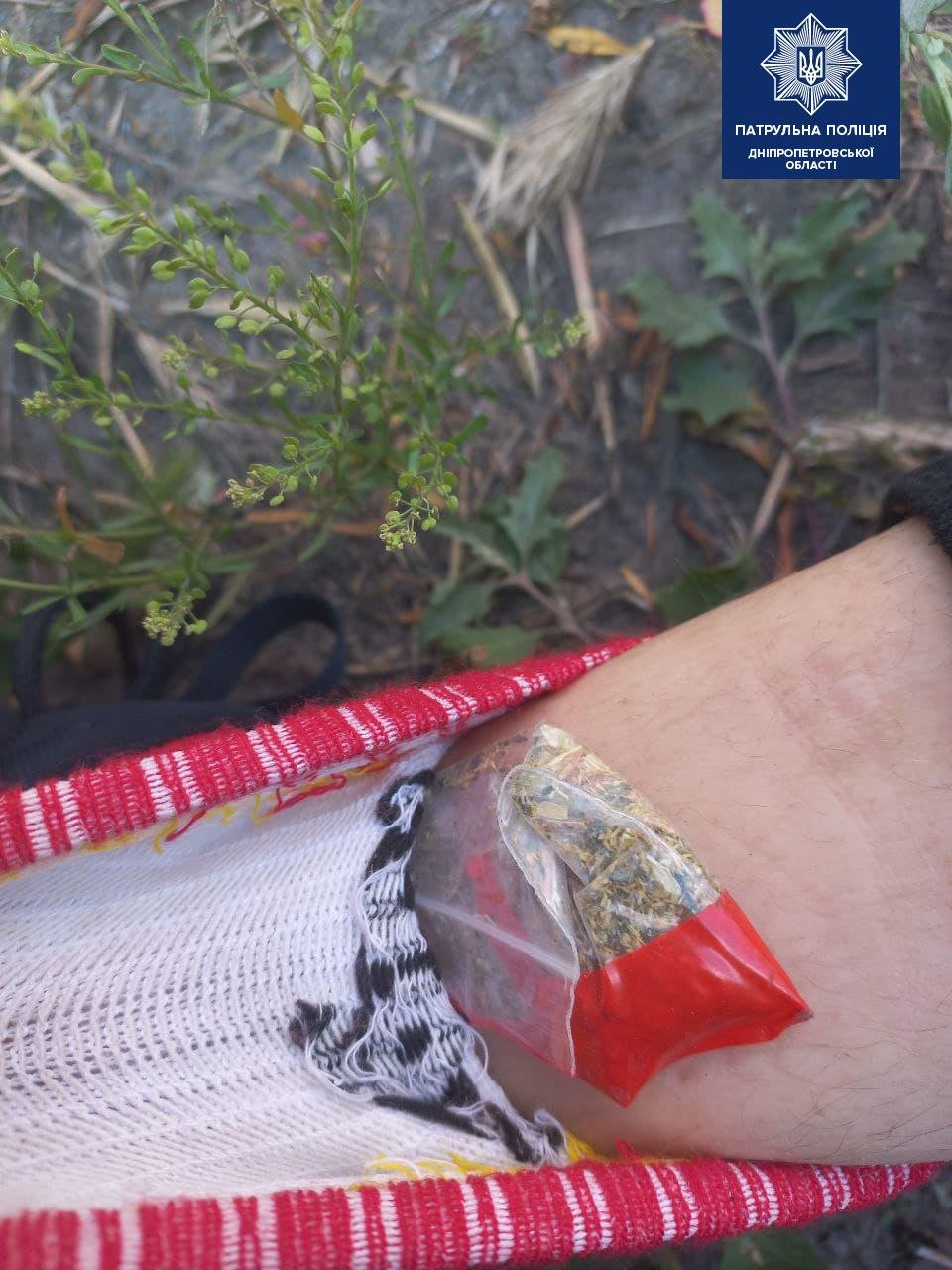 В Днепропетровской области на обочине дороги нашли 15-летнего парня без сознания и с наркотиками в носке 1