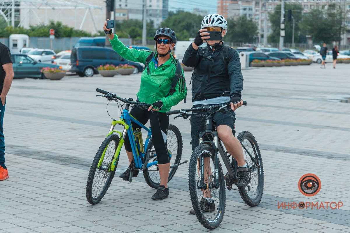 Не вставая с двухколесных