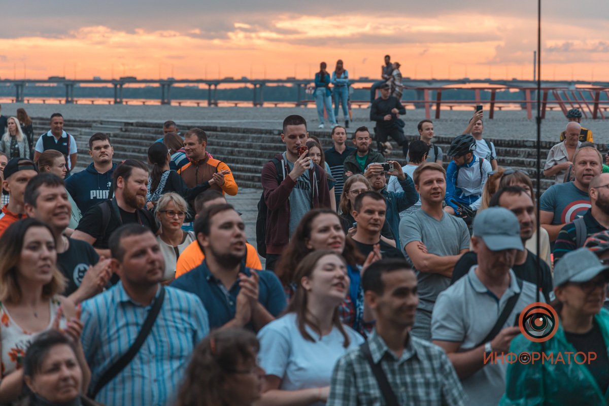 Волшебный закат на фоне