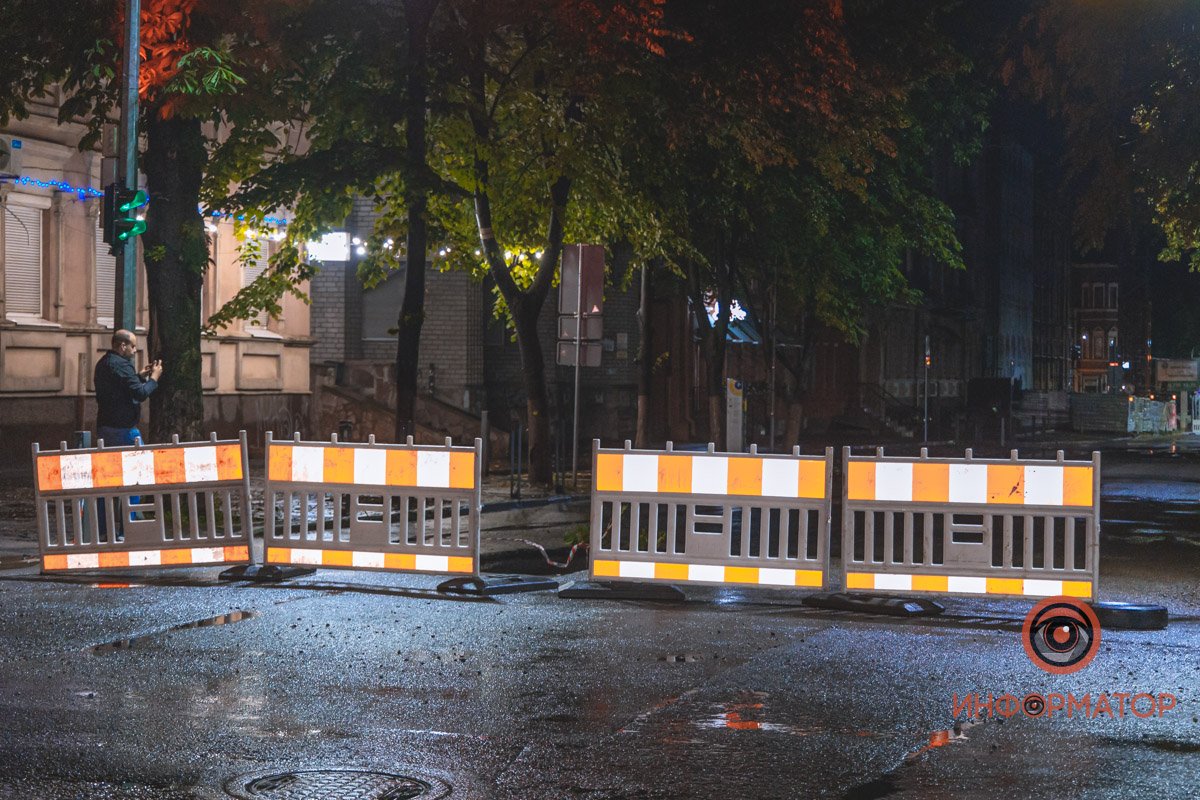 Движение ограничено от улицы Михаила Грушевского до Троицкой