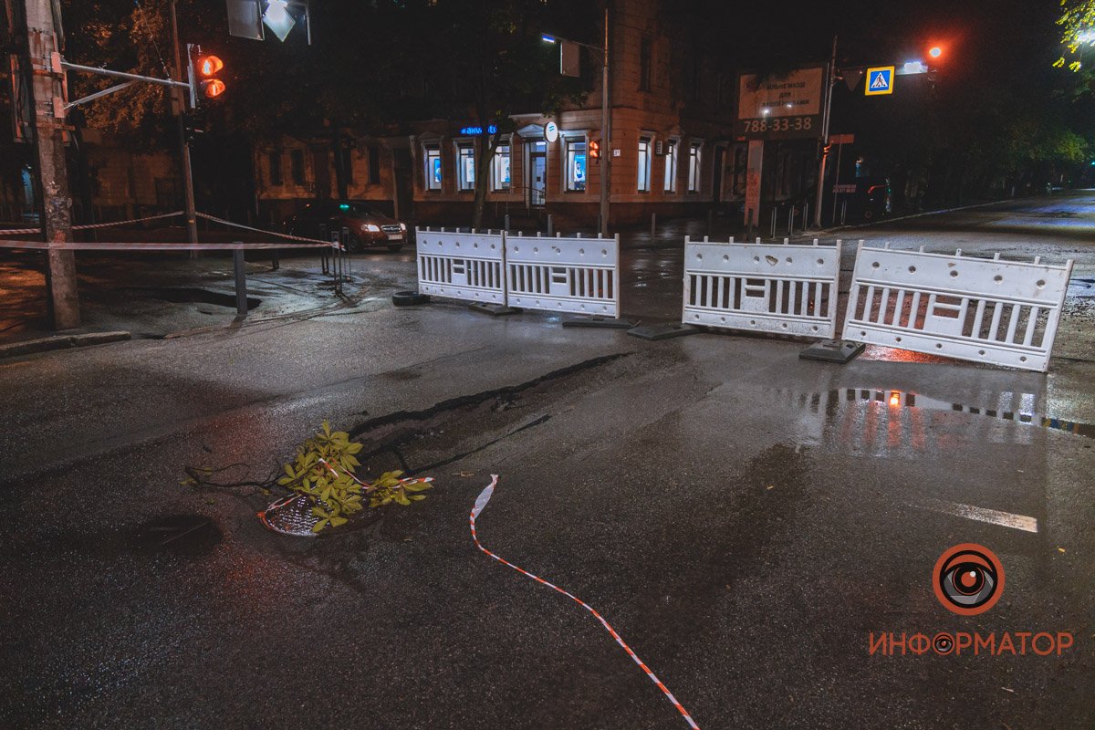 Сколько продлятся работы по устранению провалов - пока неизвестно