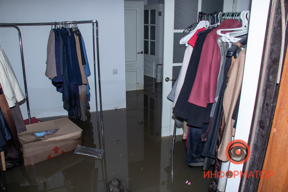 Помещение затопило Помещение затопило