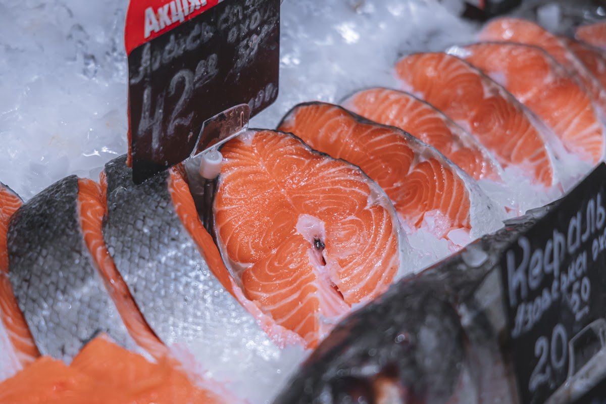 В  Dmart есть чем порадовать и любителей рыбных стейков