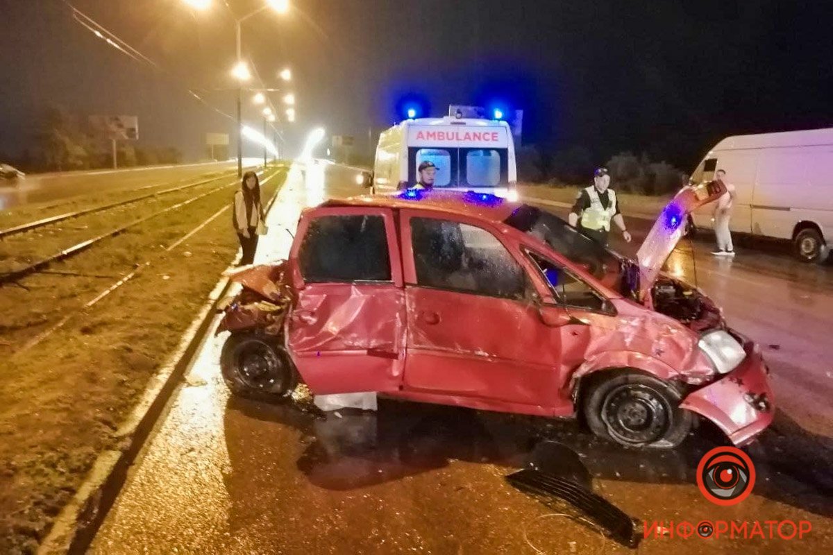 Авария произошла на Кайдакском мосту Авария произошла на Кайдакском мосту