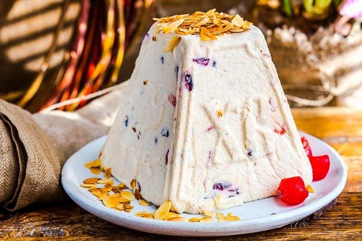 Творожная паска