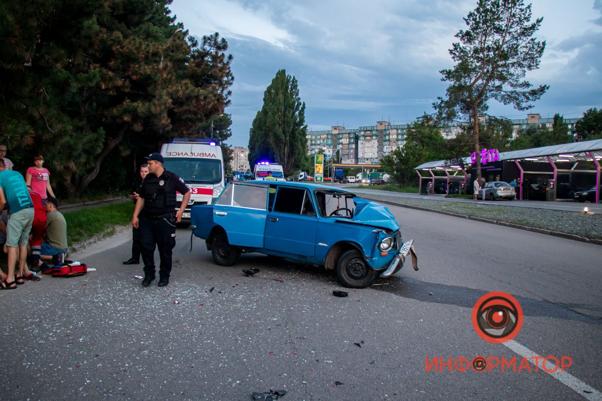 ВАЗ влетел в Skoda и Audi