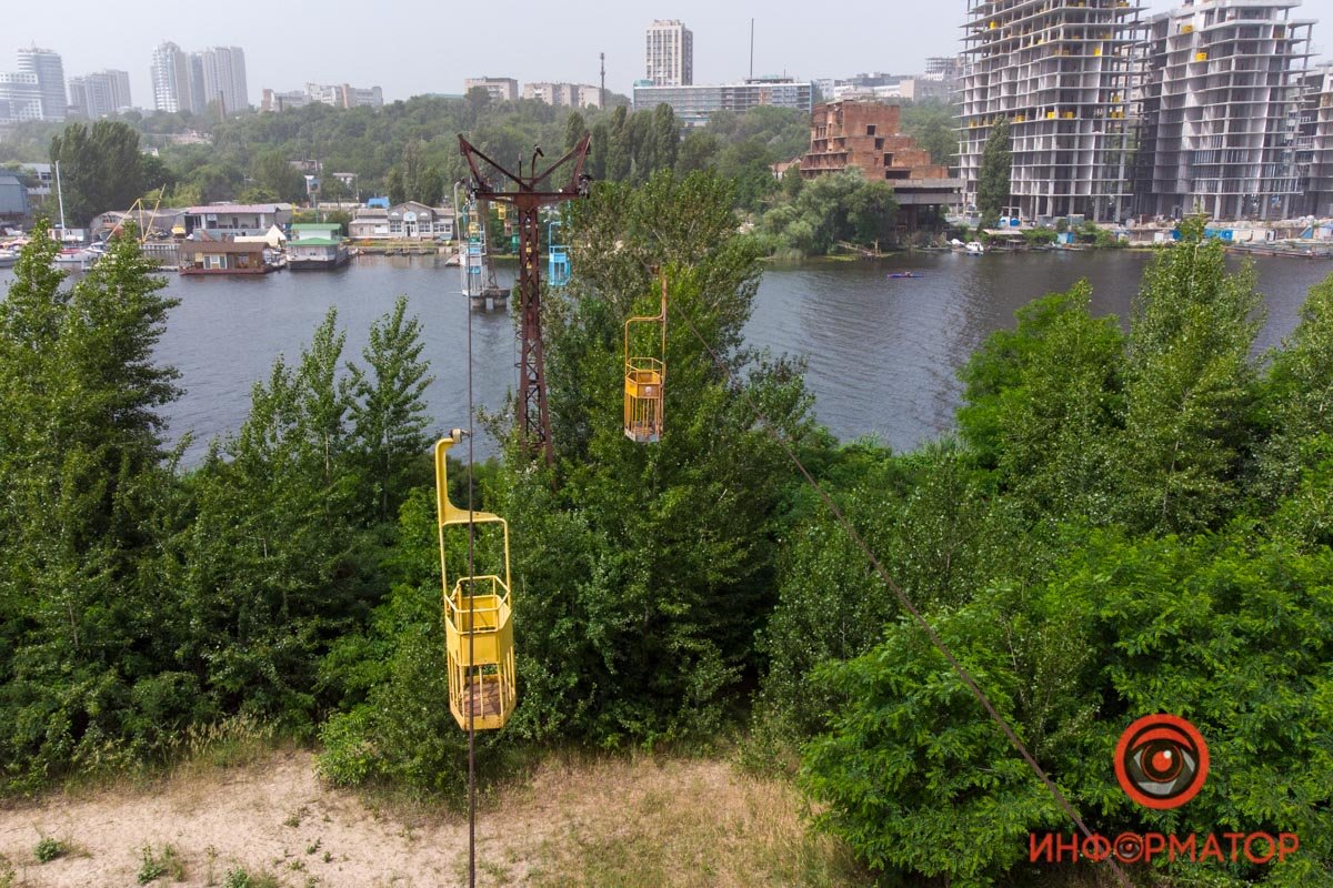 Канатная дорога в Днепре Канатная дорога в Днепре