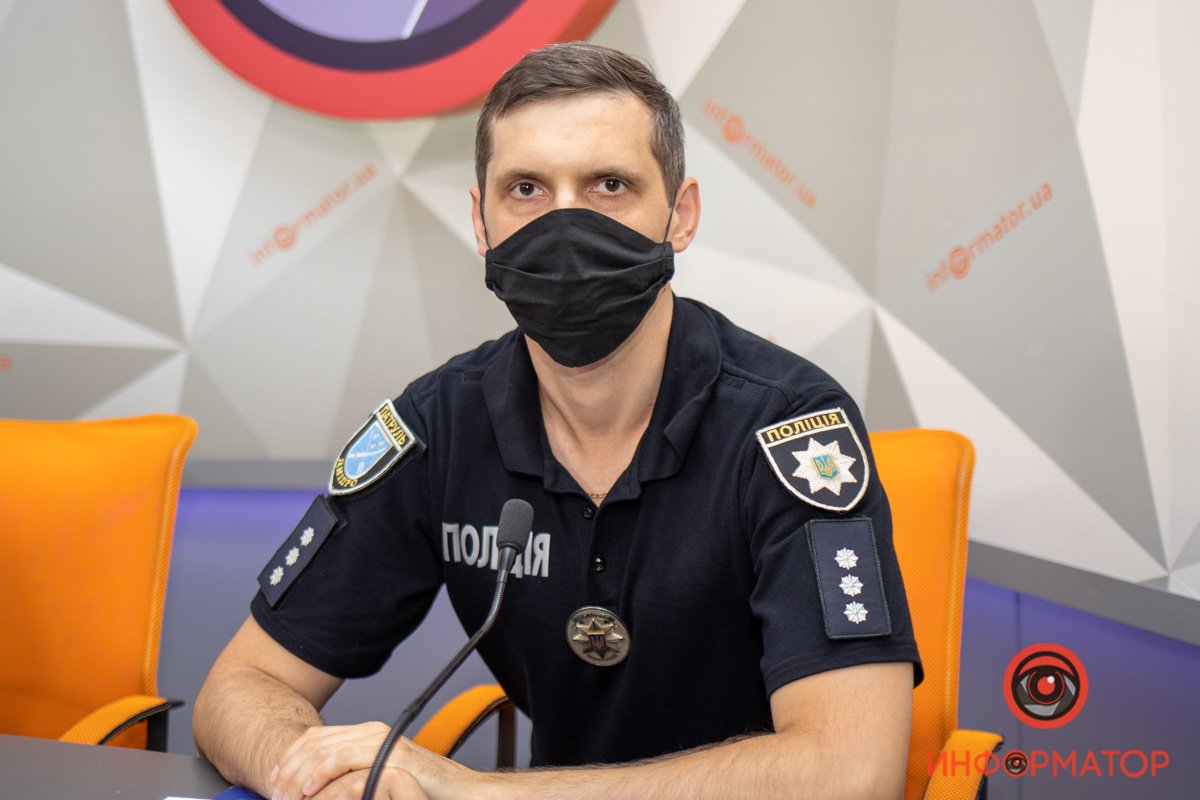 Павел Карманов — инспектор пресс-службы Патрульной полиции в Днепропетровской области