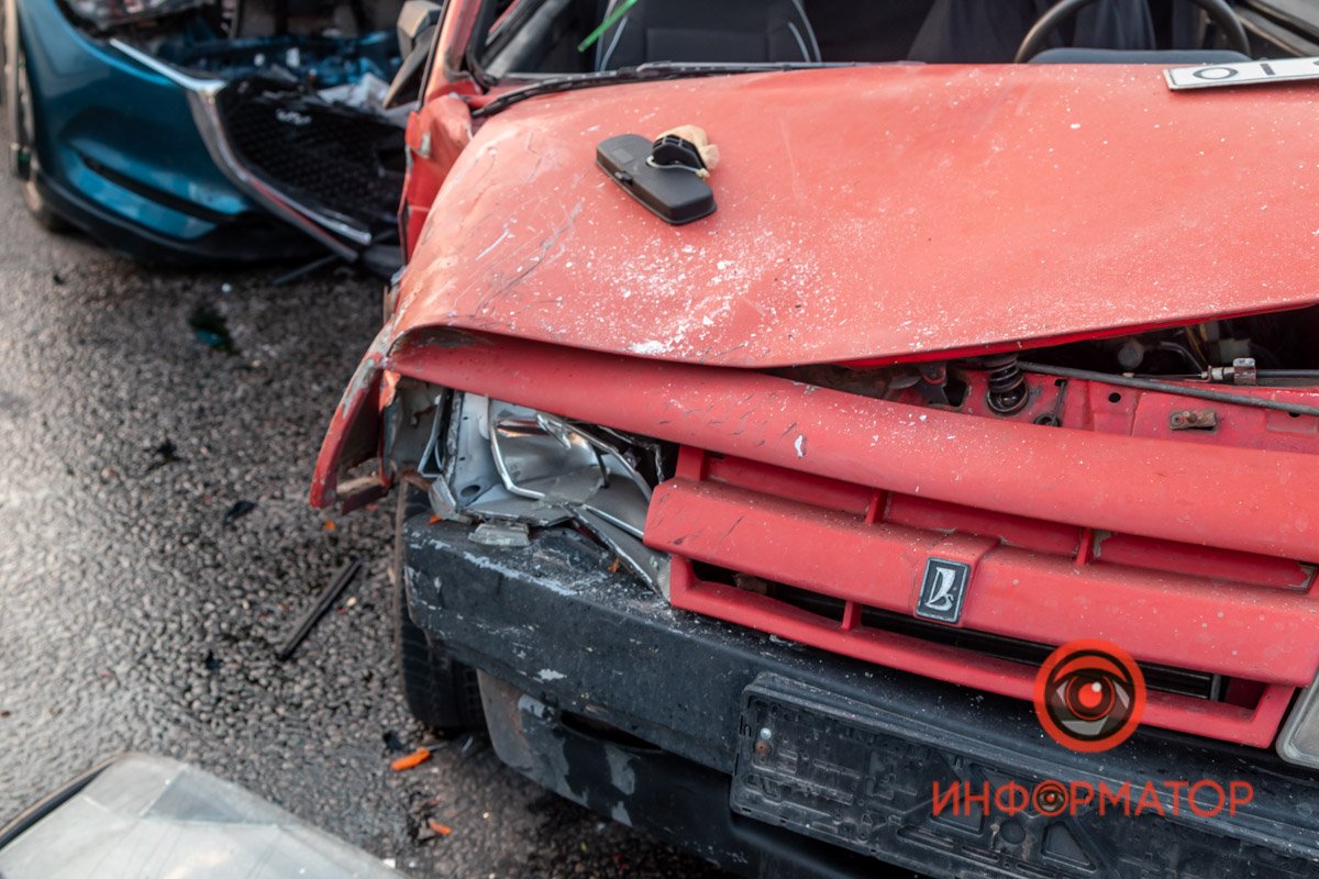 На месте аварии работают патрульные