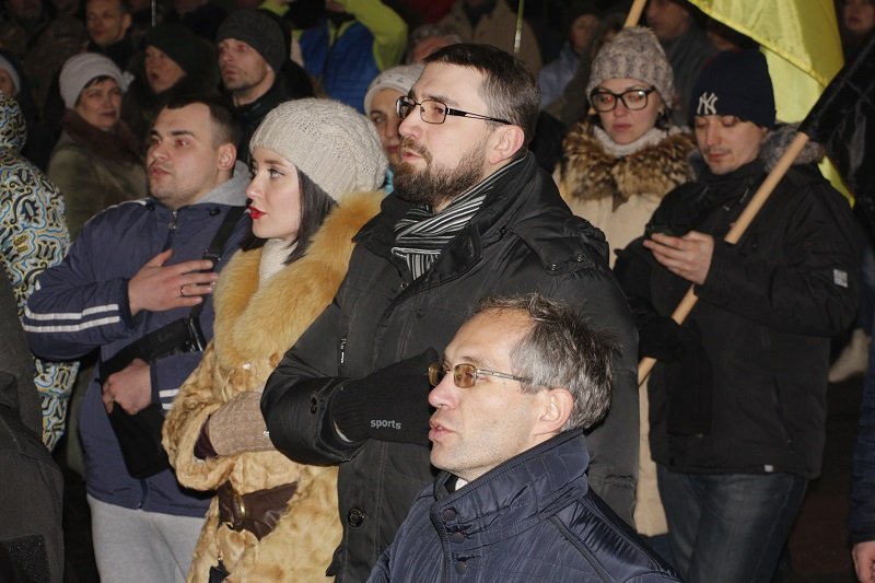 В Днепре состоялось факельное шествие в честь Бандеры: как это было (ФОТО) 5