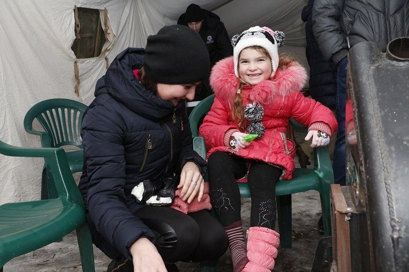 Еды и чая нет, зато тепло: как работает пункт обогрева в парке Глобы (ФОТО, ВИДЕО) 8