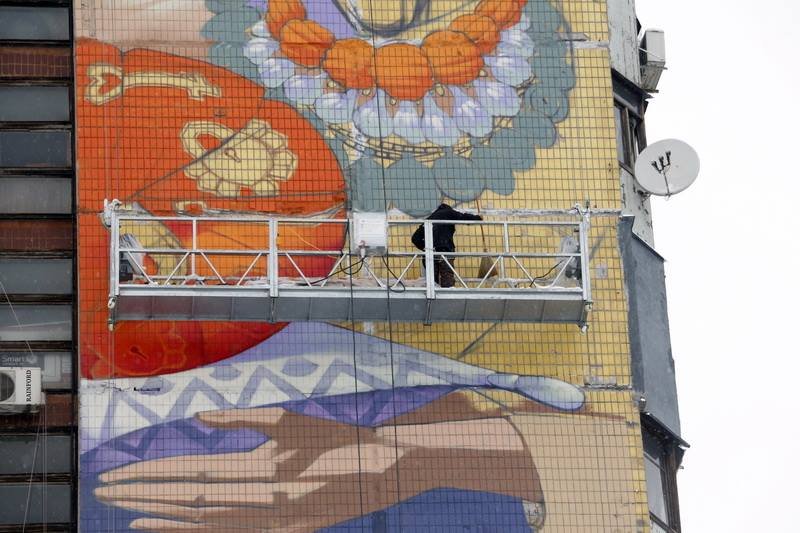 В Днепре появился новый мурал (ФОТО) 1
