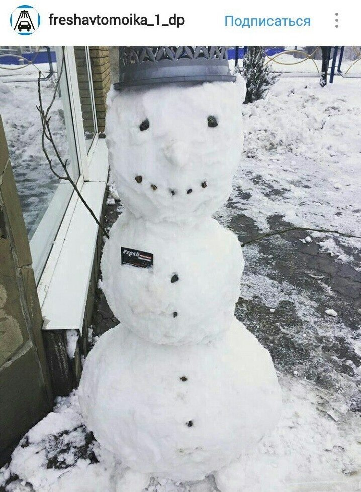Днепр заполонили снеговики (ФОТО) 1