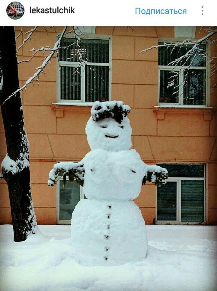 Днепр заполонили снеговики (ФОТО) 9