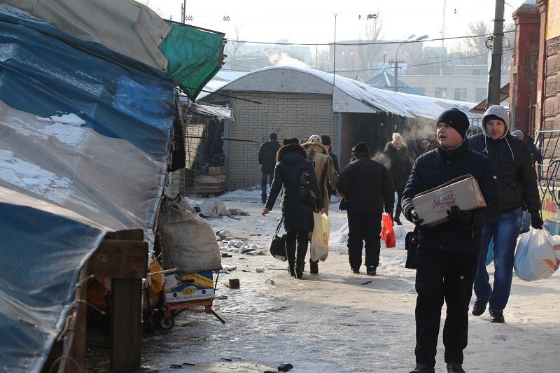 В Днепре снесли незаконный рынок перед "Озеркой" (ФОТО) 4
