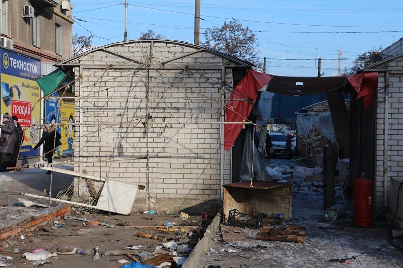 В Днепре снесли незаконный рынок перед "Озеркой" (ФОТО) 5