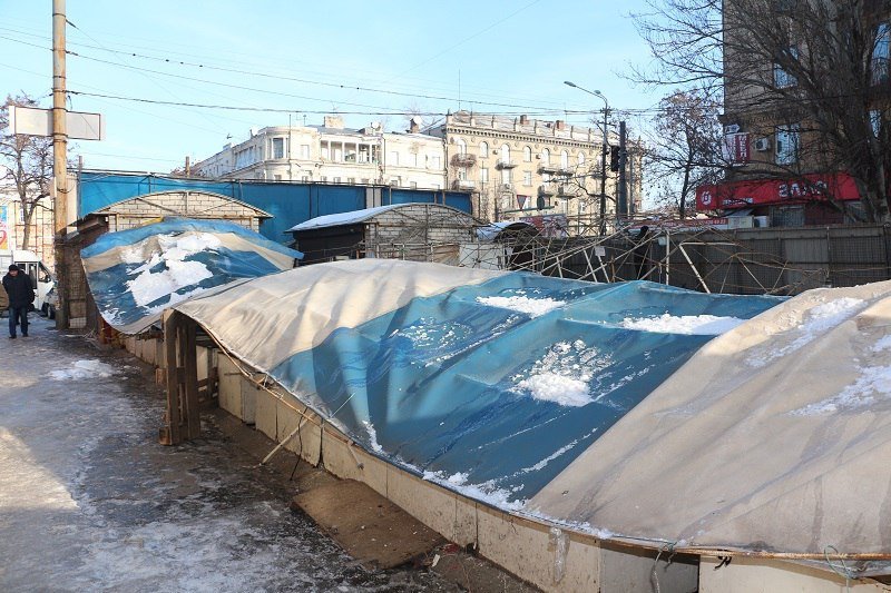 В Днепре снесли незаконный рынок перед "Озеркой" (ФОТО) 9