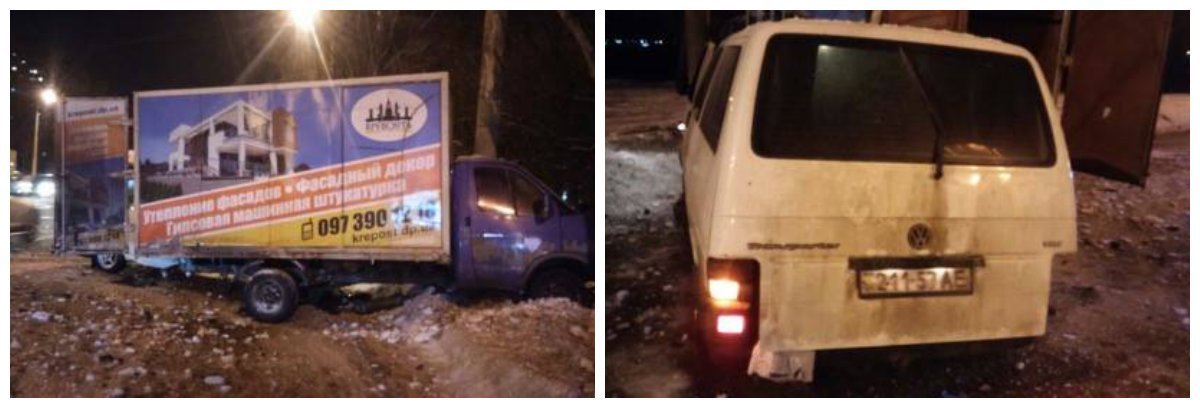 На Запорожском шоссе водитель Volkswagen влетел в газель и скрылся: есть пострадавшие (ФОТО) 1