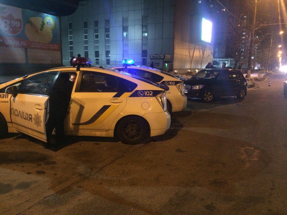 Авария на Победе: столкнулись два автомобиля (ФОТО) 5