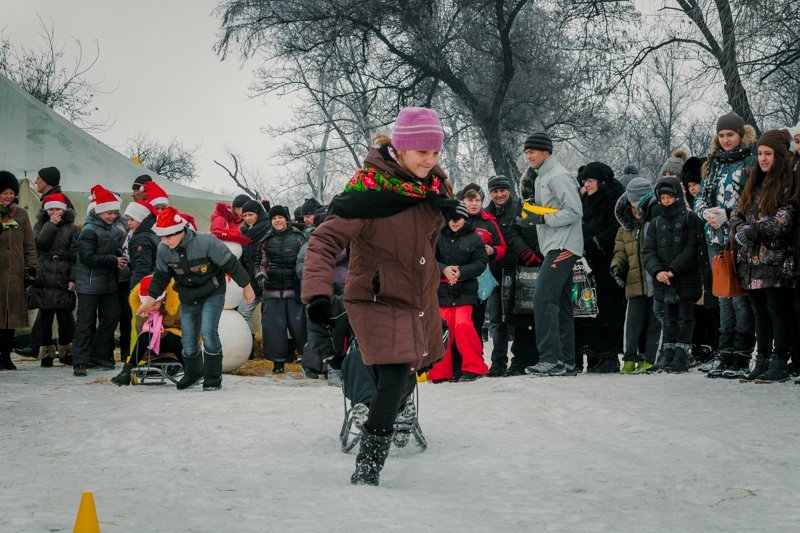 Как праздновали Крещение в Днепре на Старой Самаре (ФОТО) 3