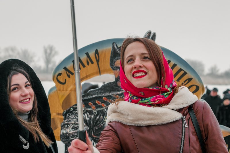 Как праздновали Крещение в Днепре на Старой Самаре (ФОТО) 5