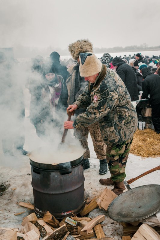 Как праздновали Крещение в Днепре на Старой Самаре (ФОТО) 11