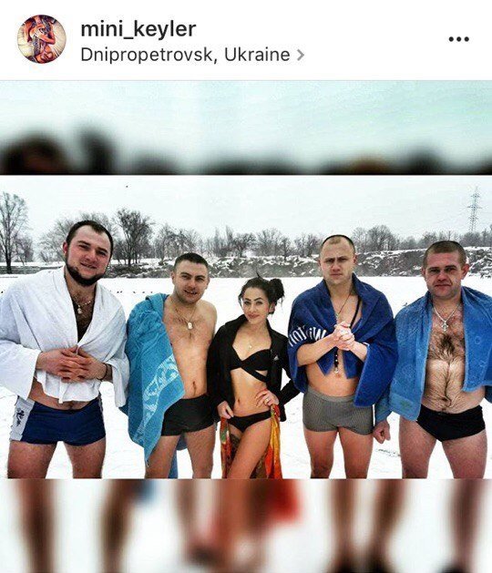Крещенские купания: яркие фото из Instagram жителей Днепра (ФОТО) 13
