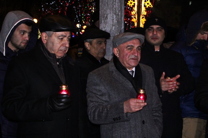 Две страны - одна боль: в Днепре почтили память погибших в Баку, в АТО и на Майдане (ФОТО, ВИДЕО) 5