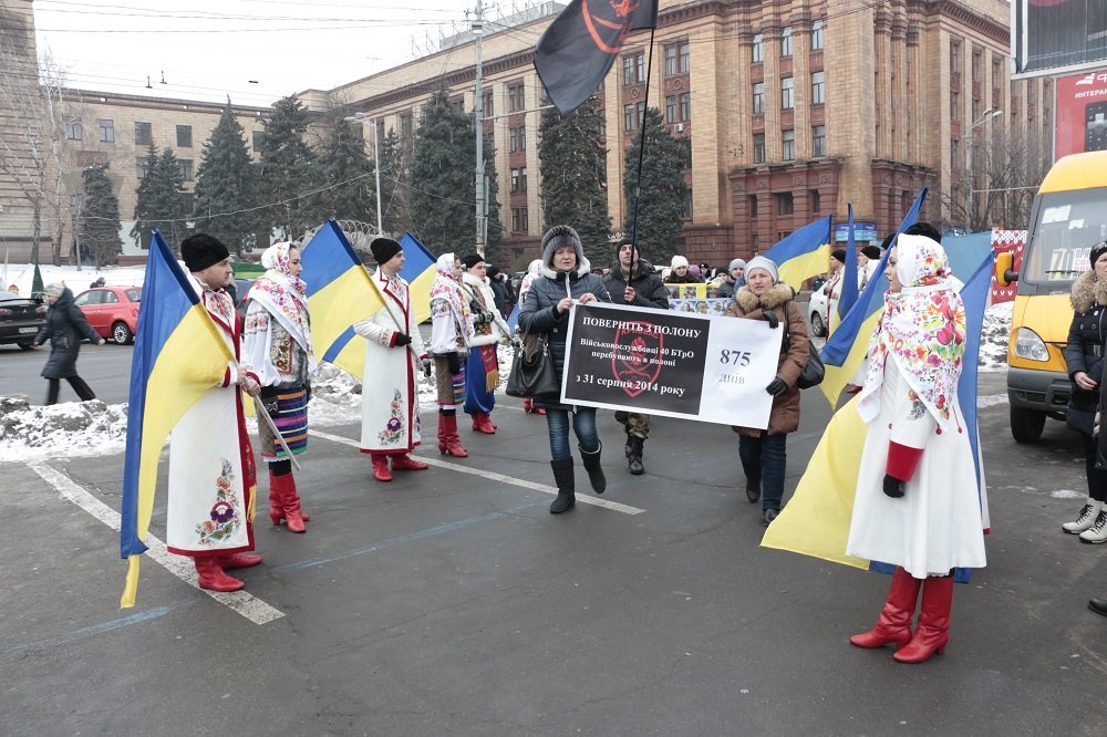 Жители Днепра вышли на протест против российской агрессии (ФОТО, ВИДЕО) 7