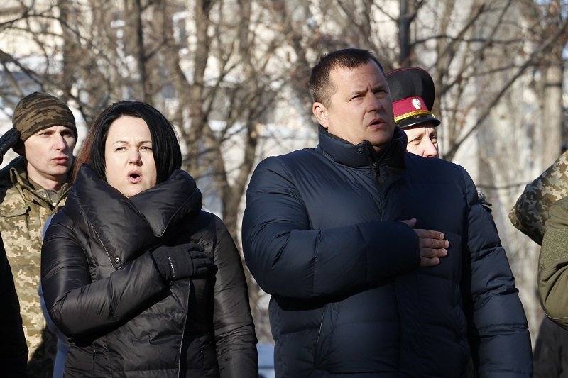 Как в Днепре отметили День Соборности Украины (ФОТО, ВИДЕО) 8