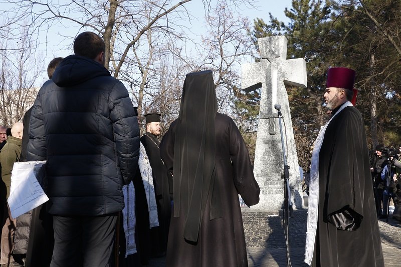 Как в Днепре отметили День Соборности Украины (ФОТО, ВИДЕО) 11