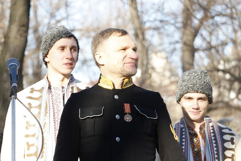 Как в Днепре отметили День Соборности Украины (ФОТО, ВИДЕО) 14