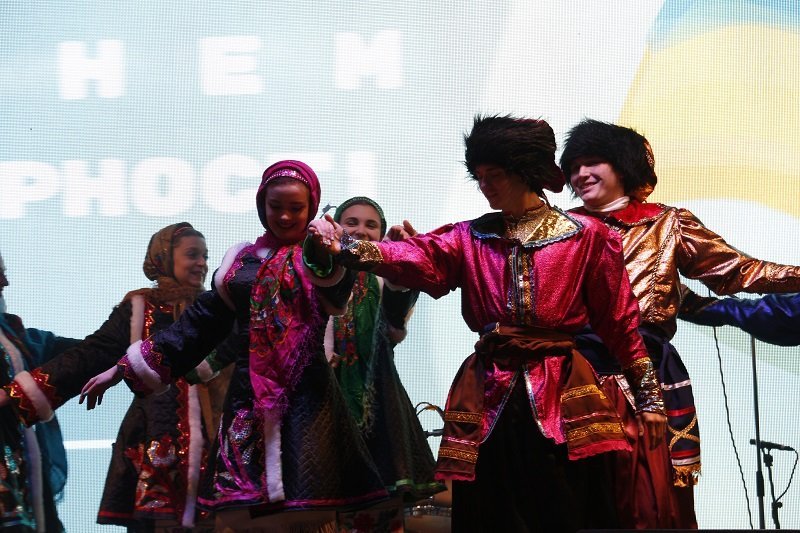 На площади Героев Майдана прошли вечерницы: как это было (ФОТО, ВИДЕО) 1