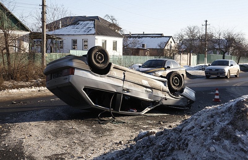 Страшная авария на Передовой: перевернулся автомобиль, пешехода сбили насмерть (ФОТО) 4