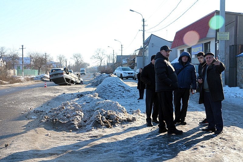 Страшная авария на Передовой: перевернулся автомобиль, пешехода сбили насмерть (ФОТО) 7