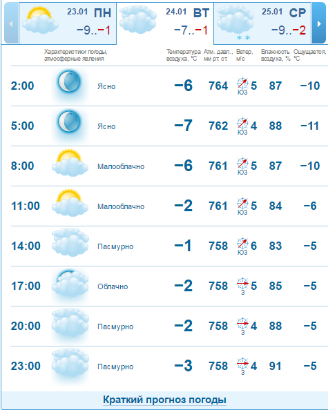 Погода 24 января: в Днепре будет холодно и пасмурно 1