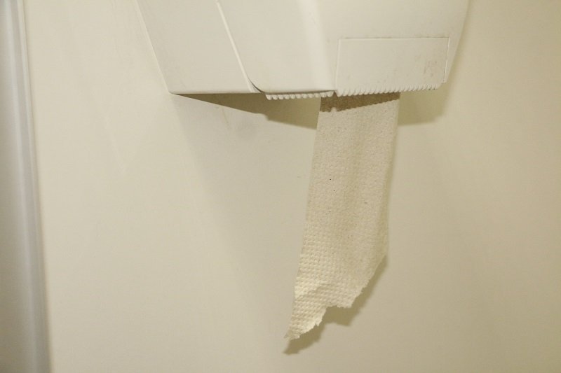 Ревизия "по-большому" и "по-маленькому": в сортирах торговых центров Днепра мусор и протекающие туалеты (ФОТО) 14