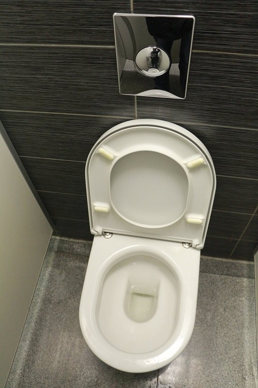 Ревизия "по-большому" и "по-маленькому": в сортирах торговых центров Днепра мусор и протекающие туалеты (ФОТО) 19