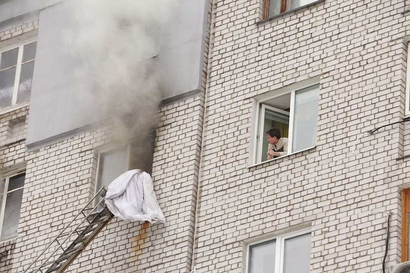 Пожар на Высоцкого: в огне погибла двухлетняя девочка (ФОТО, ВИДЕО) 6