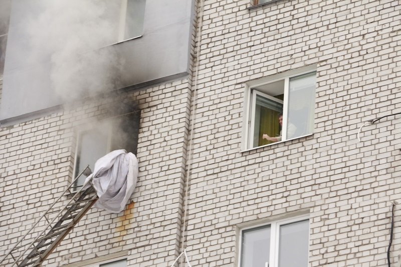 Пожар на Высоцкого: в огне погибла двухлетняя девочка (ФОТО, ВИДЕО) 8