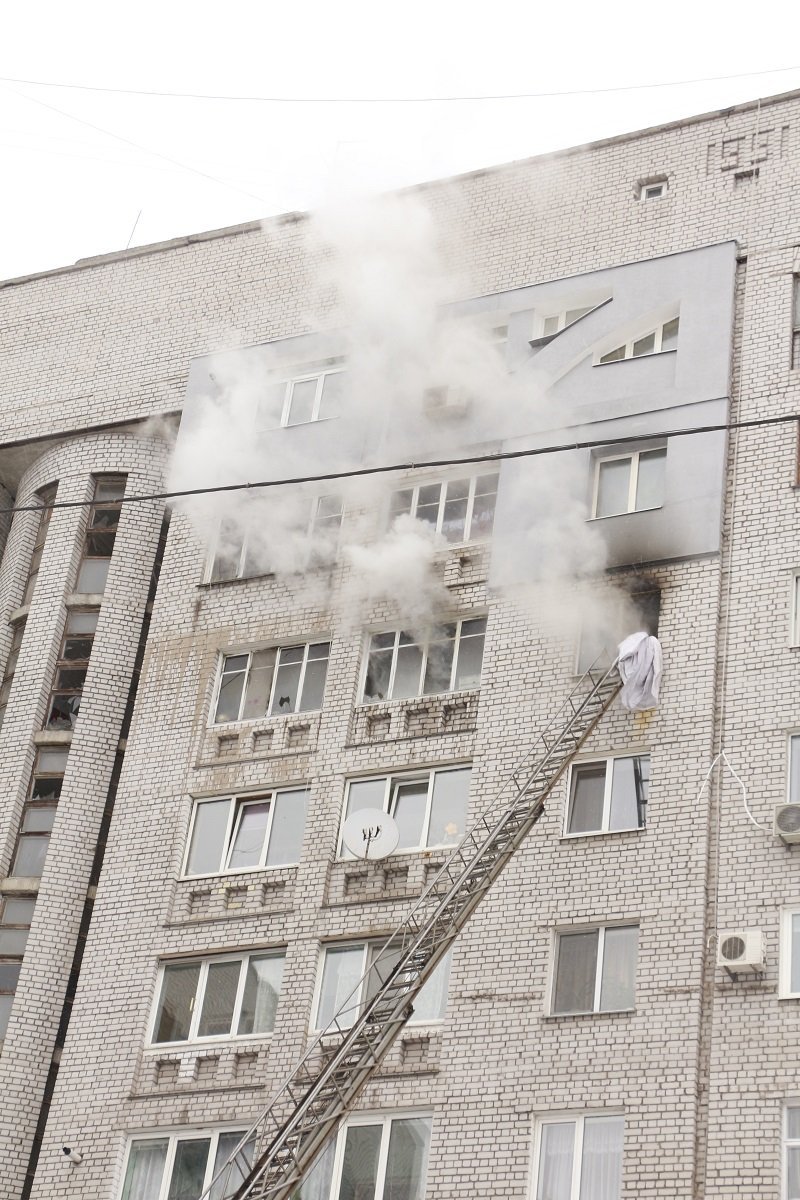 Пожар на Высоцкого: в огне погибла двухлетняя девочка (ФОТО, ВИДЕО) 12
