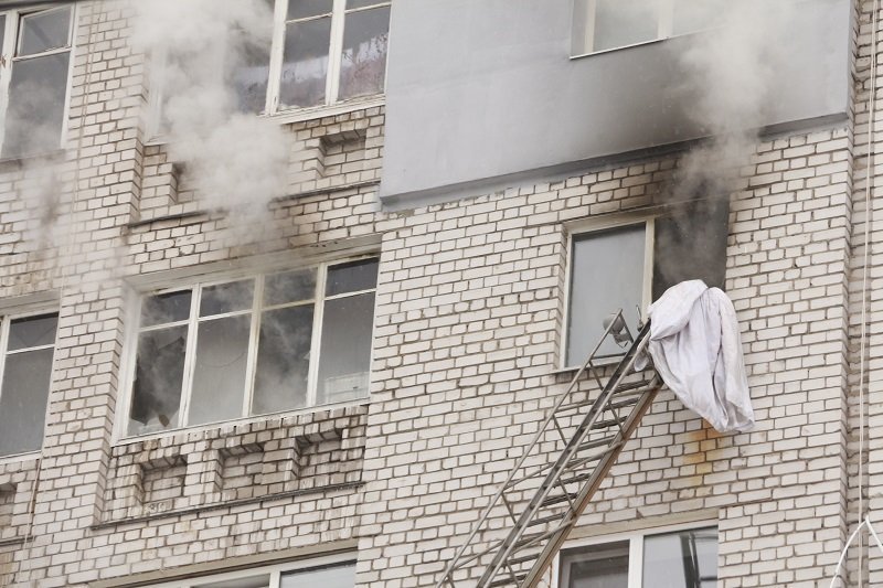 Пожар на Высоцкого: в огне погибла двухлетняя девочка (ФОТО, ВИДЕО) 14