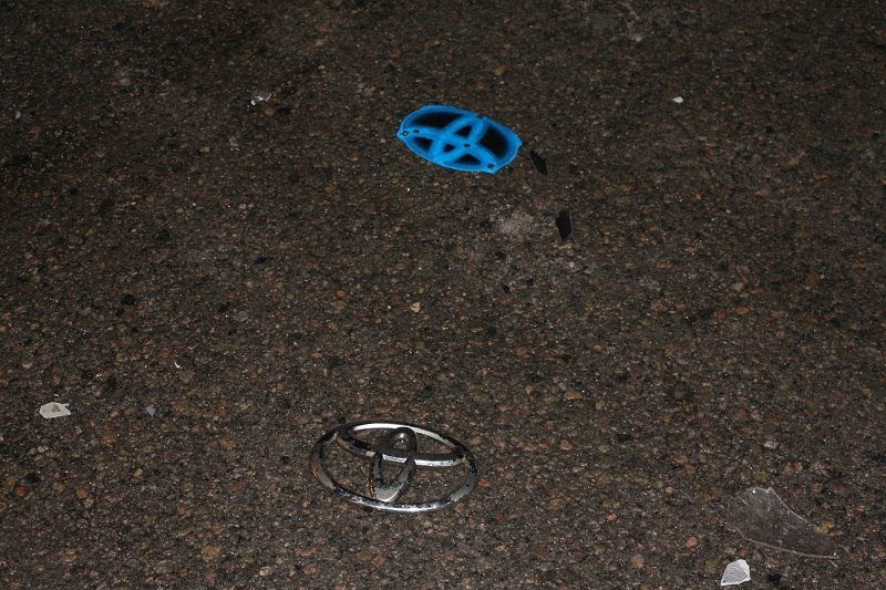 Возле "Метеора" автомобиль Mitsubishi столкнулся с полицейскими на Toyota Prius (ФОТО) 1