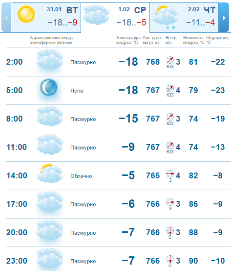 Погода на 1 февраля: в Днепре немного потеплеет, но будет пасмурно 2